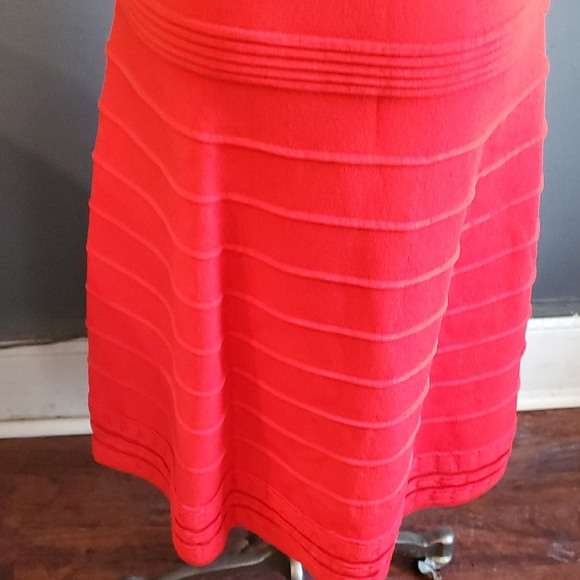 Ralph Lauren Scarlet Red  Midi Dress - Picture 8 of 15